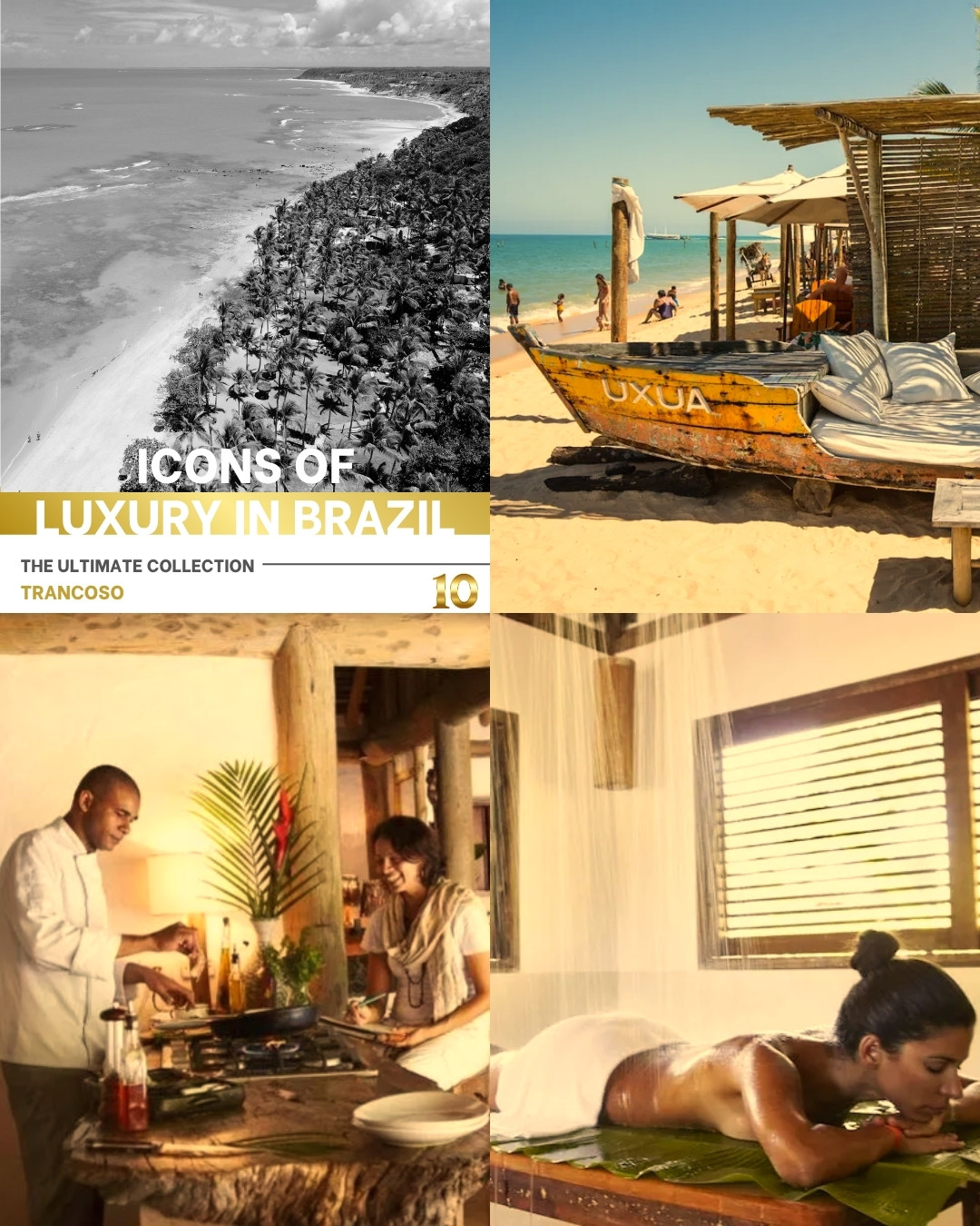 IIcons of Luxury — Trancoso, BA: Social Media Posts